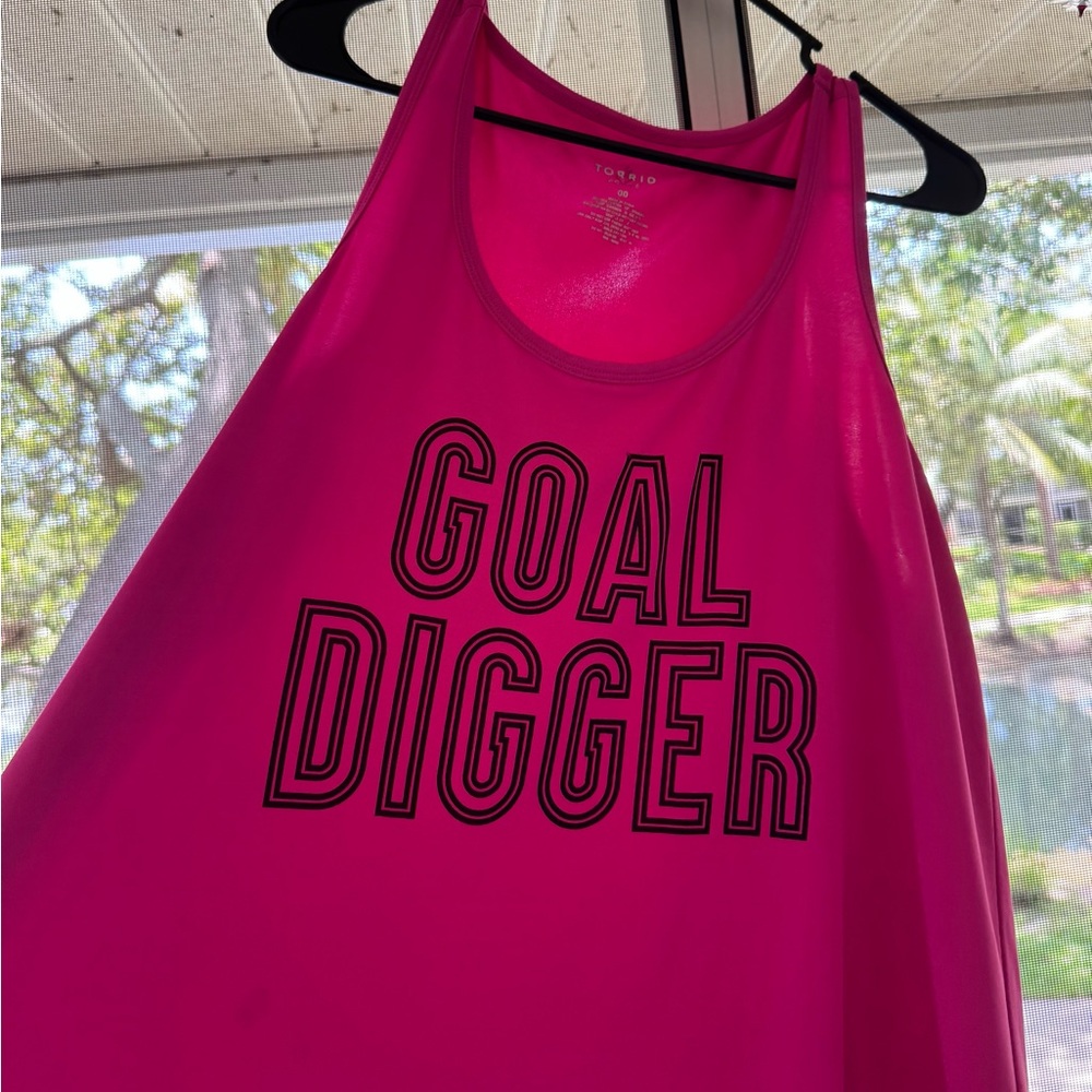 Torrid Active Pink Tank Top
